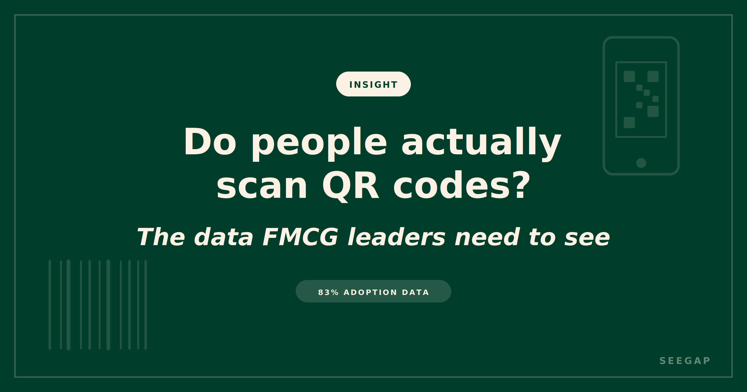 Do People Actually Scan QR Codes? The Data FMCG Leaders Need to See